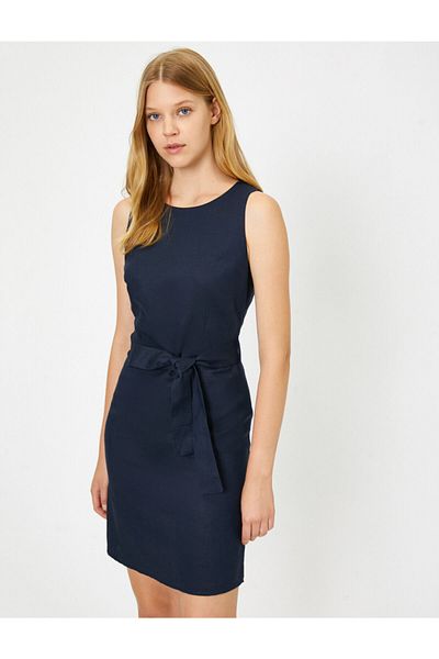 Koton Tie Waist Dress