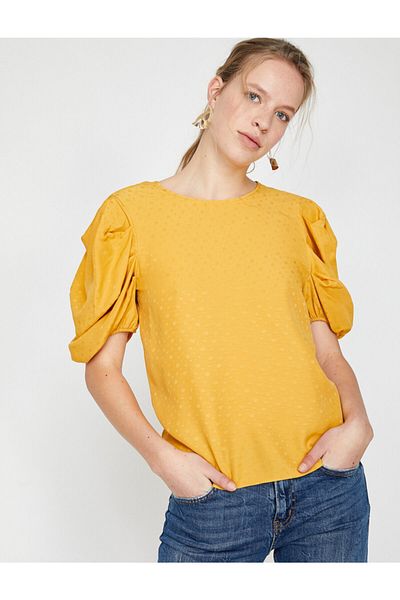 Koton Women's Yellow Blouse