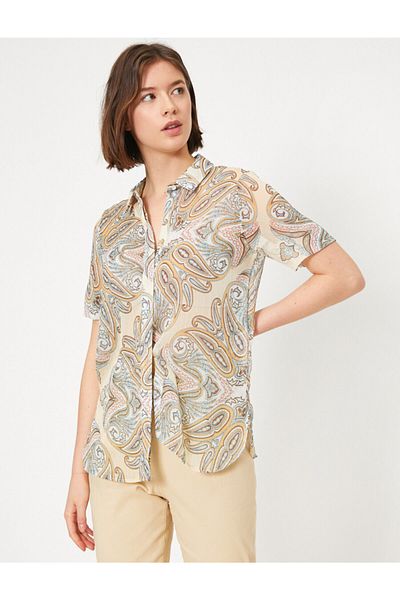 Koton Women's Patterned Shirt