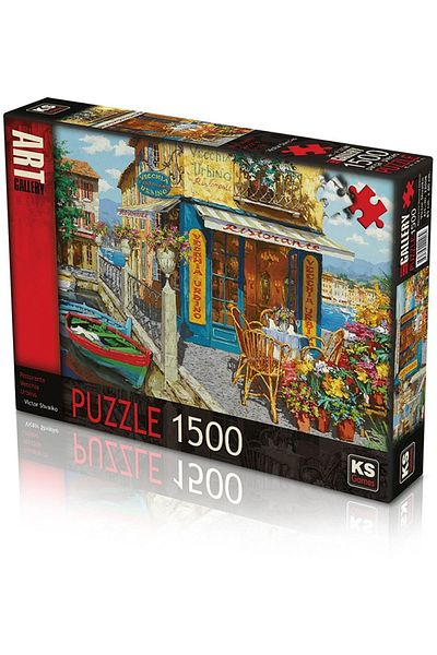Ks Puzzle 22008 Ks, Ristorante Vecchia Urbino, 1500 Piece Puzzle