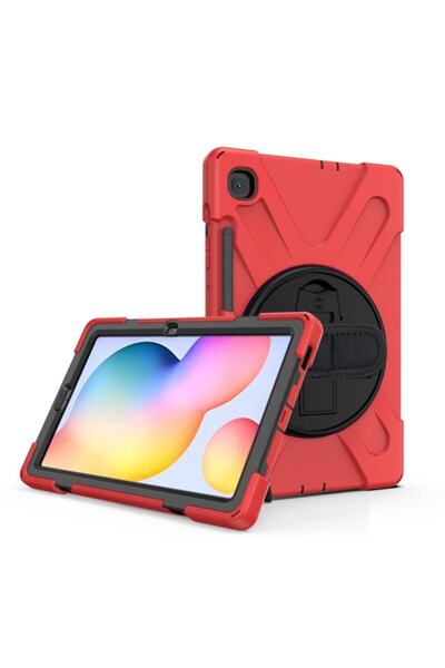 TEKNETSTORE Samsung Galaxy Tab S6 Lite P610 10.4 Inç Uyumlu Kılıf Defender As...