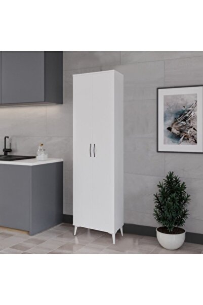 Gökberk Modüler Mobilya Sistemleri 8 Raflı 2 Kapaklı Çok Amaçlı Dolap