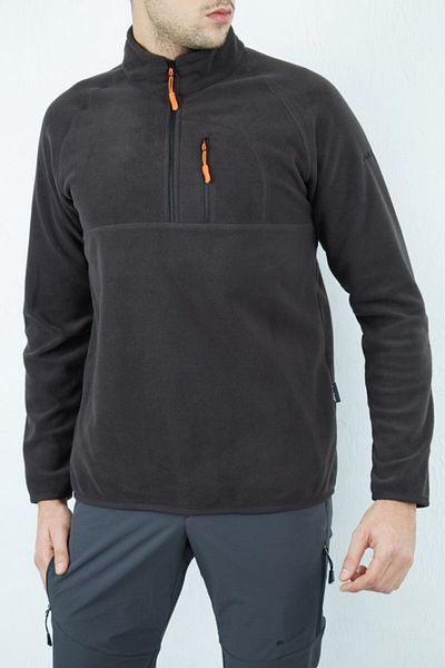 Alpinist Gamma نصف سحاب للرجال من الصوف أنثراسايت
