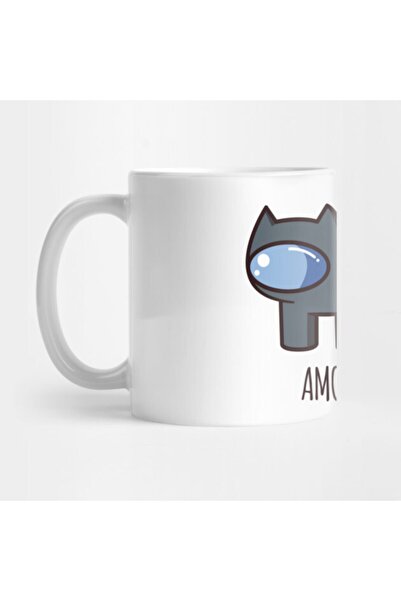 Pixxa Among Us Black Cat Mug Cup