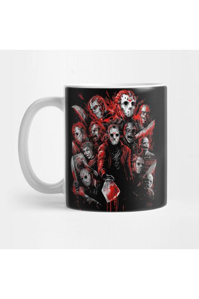 Pixxa Jason Voorhees (many Faces Of) Mug Cup
