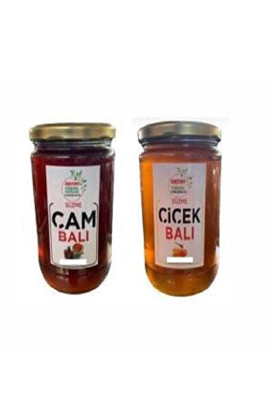 Baştan Yöresel Ürünler 850gr Çiçek Balı Ve 850gr Çam Balı