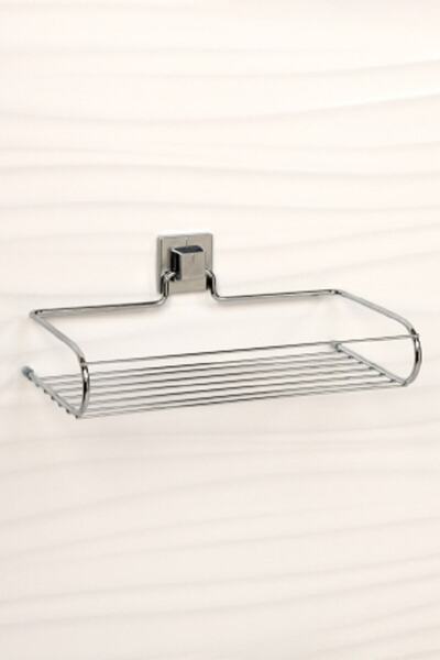 Genel Markalar Güçlü Yapışkan Dikdörtgen Sepet, Gri, Dayanıklı ve Şık Tasarım