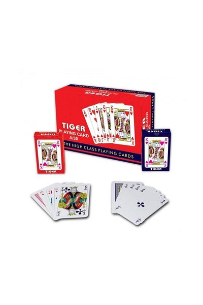 Star Oyun Tiger A/30 Playing Card - Double Deck