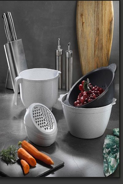 VİP AHMET 4 Lt Vip Ahmet Mixer Set - Grater Strainer Vp-050