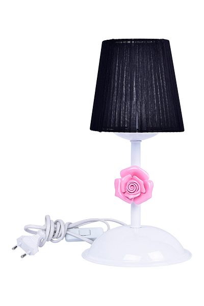 VK HOME AYDINLATMA Valentina Lampshade with White Black Hat