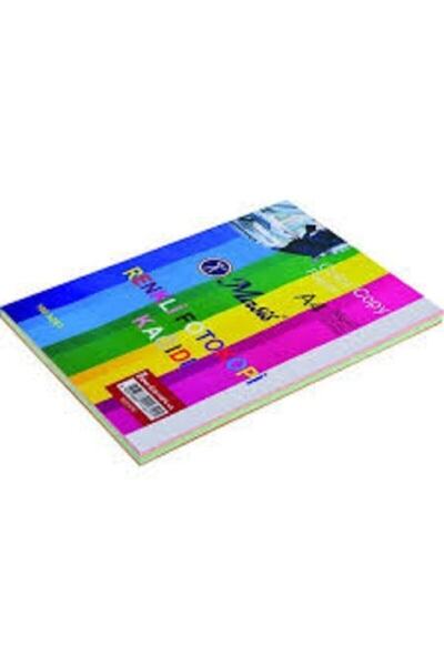 Masis مجموعة من 100 ورقة ملونة مقاس A4