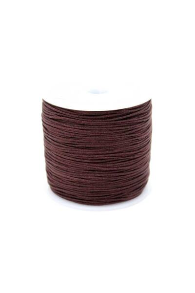 yfhobi 10 Metre - 0.80 Mm, Bileklik Ipi, Kahve Renkli, Paraşüt Ipi, Kod-739