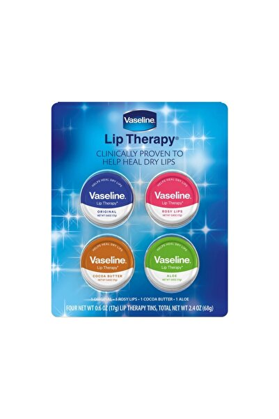 Vaseline Lip Therapy 4'lü Paket