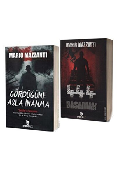 Sonsuz Kitap Yayınları Mario Mazzanti 2 Kitap Set ( Gördüğüne Asla Inanma-444...