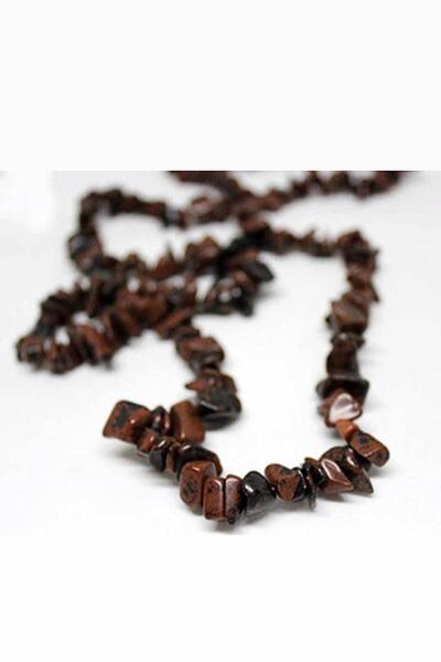 Yasamtohumu Smeđi obsidijanski kamen, prirodni niz malih kamenčića