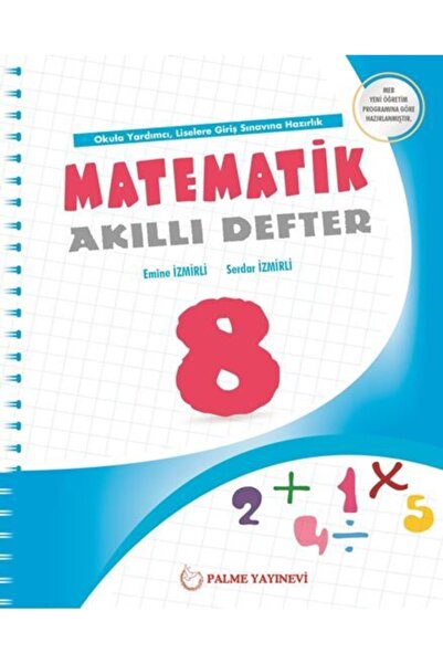 Palme Yayınevi 8. Sınıf Lgs Matematik Akıllı Defter Palme Yayıncılık