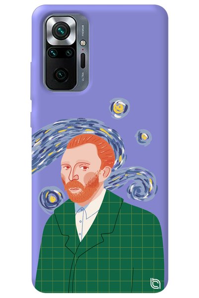 WANNA PROTECT حافظة هاتف من السيليكون لهاتف Xiaomi Redmi Note 10 Pro باللون ا...