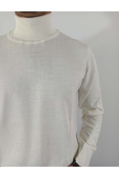 DCN Ateş Ince Tam Balıkçı Yaka Kazak-158