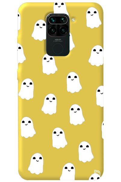 WANNA PROTECT حافظة هاتف من السيليكون لهاتف Xiaomi Redmi Note 9 باللون الأصفر...