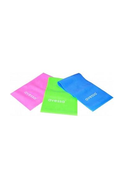 AVESSA Ce300 Pilates Bandı Pilates Lastiği 3 Lü Set