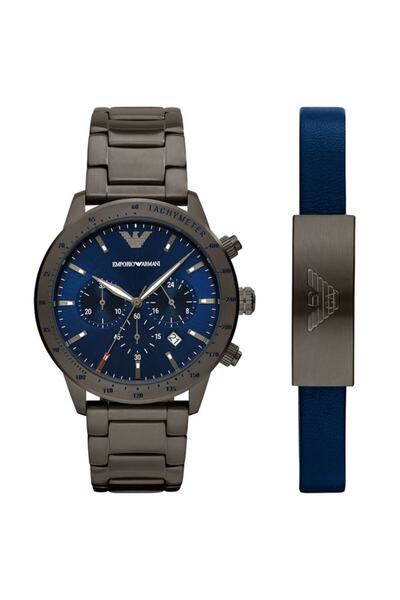 Emporio Armani Ar80045 Men's Wristwatch and Bracelet
