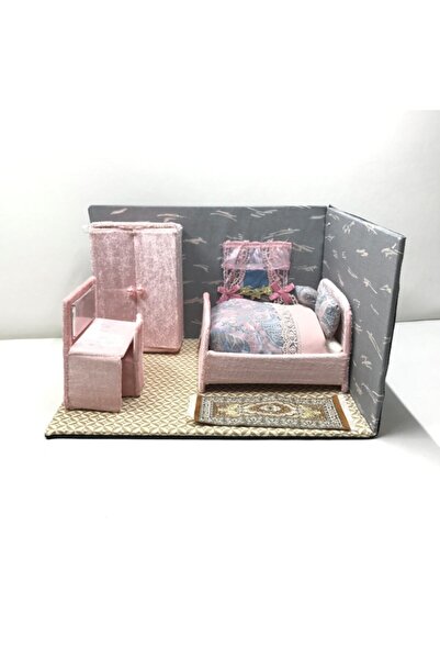 Mutti Design Organik Oyuncak Bebekevi Yatak Odası