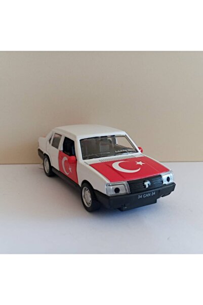 CAN OYUNCAK Çek Bırak Tofaş Şahin Metal Model Araç Ayyıldız