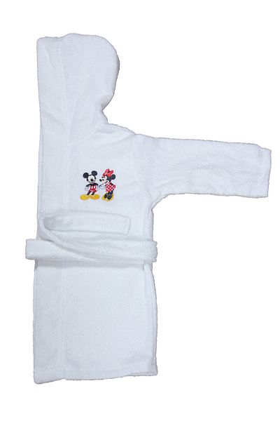 Lucy and Home Baby Bathrobe White