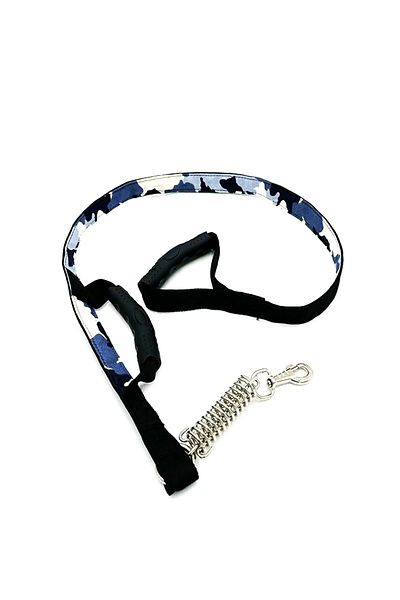 Tasma Market K9 Camouflage Collar - Blue White Dog Walker