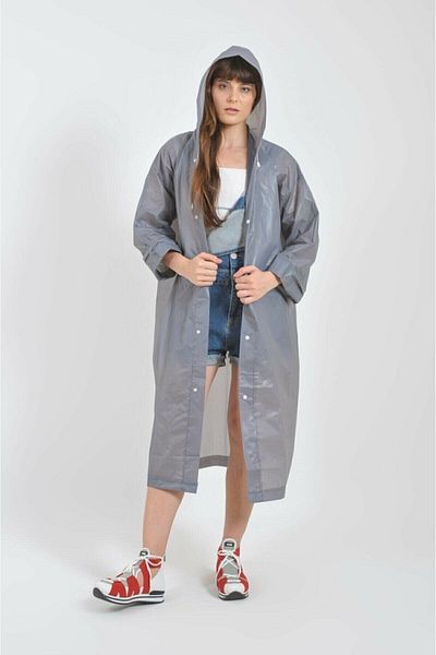 Dream Plus Pelernă de ploaie unisex Eva Fabric Water rezistentă la vânt