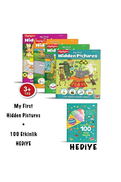 Dikkat Atölyesi Yayınları My First Hidden Pictures (ilk Gizli Resimlerim) + 1...