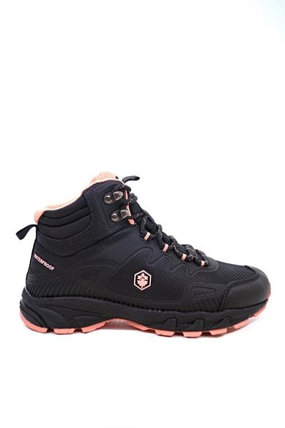 lumberjack 101050129 Electric Hi Wmn 1pr Μαύρες γυναικείες καθημερινές μπότες Txf84d697118071