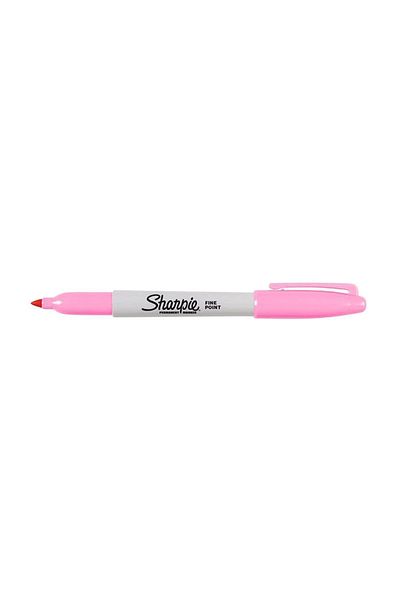 Sharpie 1785161   Marker Permanent Pen Fine Round Tip Pink (Box of 12)
