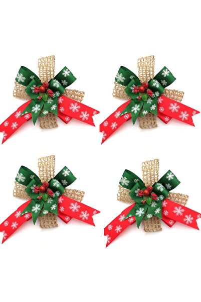 Lora Davet Κουτιά δώρου Συσκευασίες δώρου Φιόγκος Στολίδι λουλουδιών (4 τεμάχ...