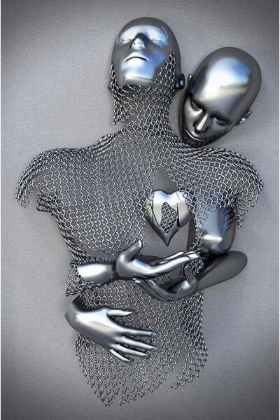 Rölyef Sanat Evi Kâğıt Rölyef Poster - Modern Resimler - 35x50 ( 8 Adet )