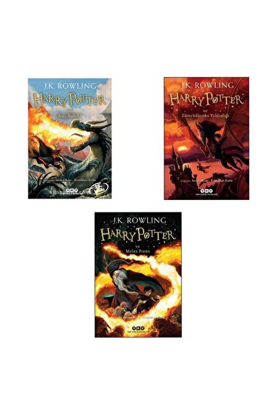 Yapı Kredi Yayınları Harry Potter 4 5 6 Harry Potter Set