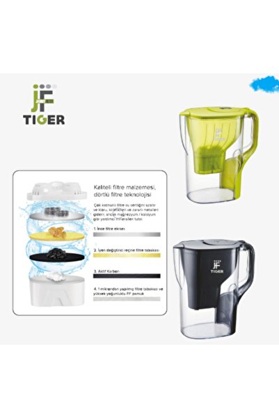 Tiger Tıger 3,8 Lt. Arıtmalı Sürahi