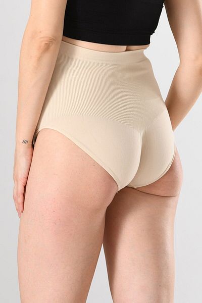 Etoile Miss Fit Women's Seamless High Waist Pregnant Maternity Slip Panties Seamless Knitted 1019