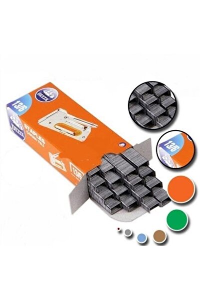 abnturk 5000 Adet 13 Seri Mobilyacı El Zımba Tabancası Çakma Teli 13/6