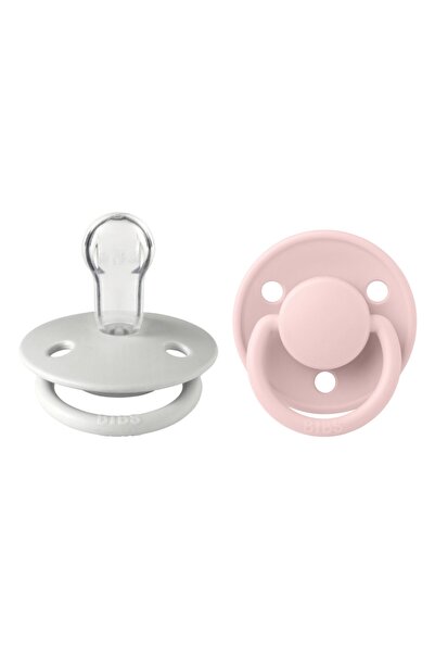 Bibs Σετ 2 πολυτελών πιπίλων σιλικόνης Top Bottom - Στρογγυλή θηλή, διάφορα σ...