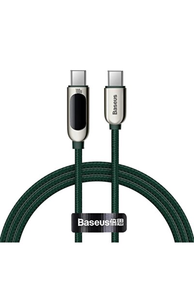 Baseus Display Type-c To Type-c 100w Hızlı Şarj Veri Kablosu 1m