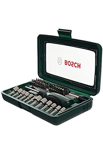 Bosch 46 Parça Bits Uç Vidalama Ve Lokma Ucu Seti Tornavidalı