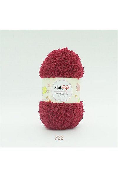 knitme Κάνε Μου Το Πρόβατο 722 Κερασί Χρώμα Πρόβατο Νήμα