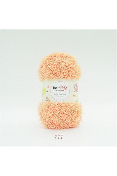 knitme Κόκκινο αρνί σομόν - Μοντέλο Knit Me 711