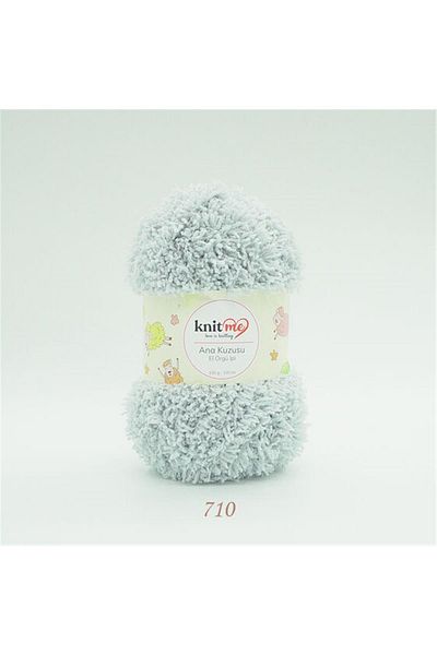 knitme Knit Me Mother's Lamb 710 Ανοιχτό Γκρι