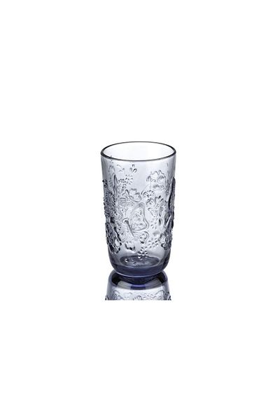 Lucky Art Butterfly 6 Li Glass Mesrubat Goblet Set Lyso 024
