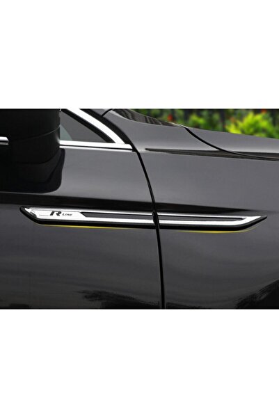 3M Vw R Line Çamurluk Logo Seti Golf 7,5 (4 Parça)