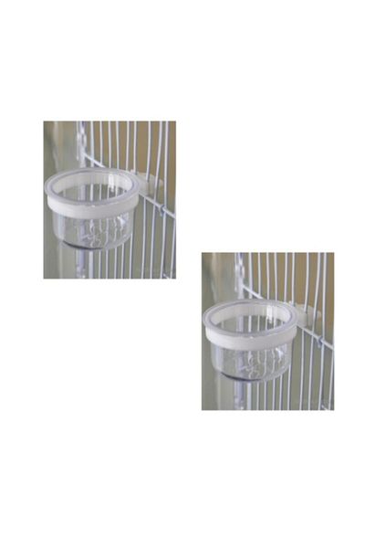 Asia Set of 2 Sand Bowl and Food Bowl with Clamps