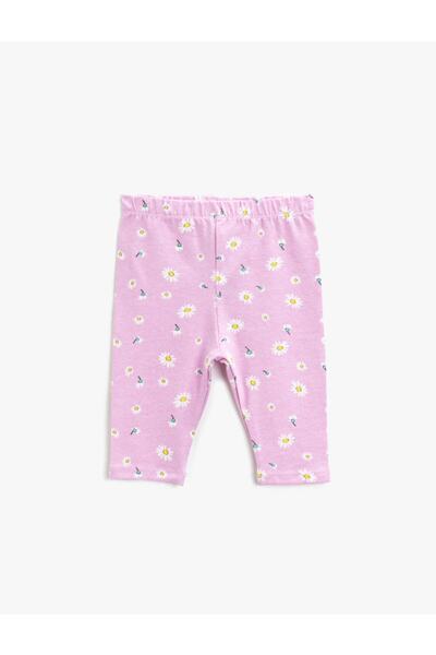 Koton Cotton Floral Leggings