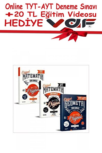 Orjinal Tyt Ve Ayt Matematik Ve Geometri Soru Bankası 2022